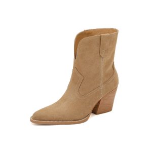 Women's Western Boots with High Heel and Pointed Toe